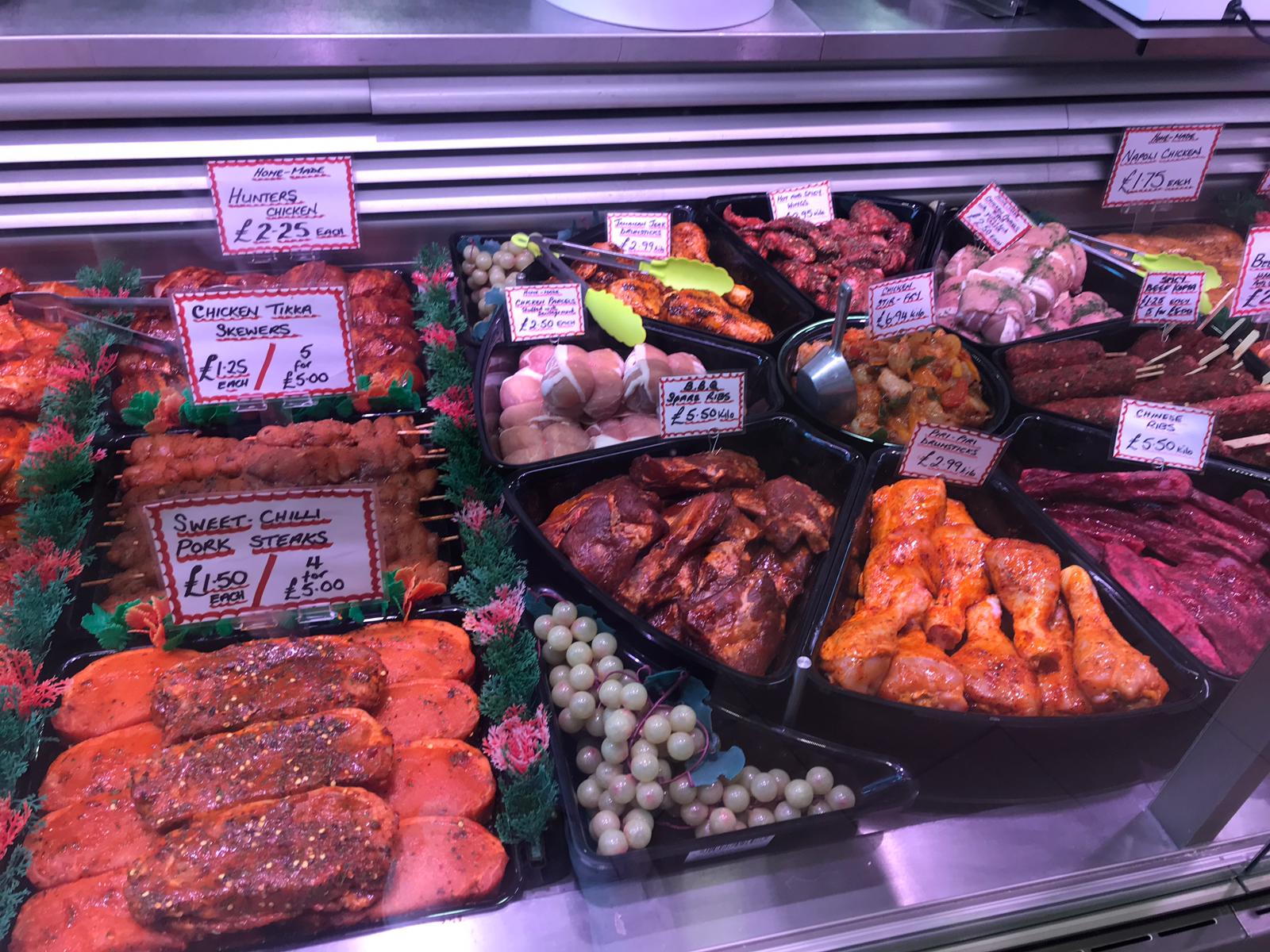 Andrew Sykes Butchers Leicester Market