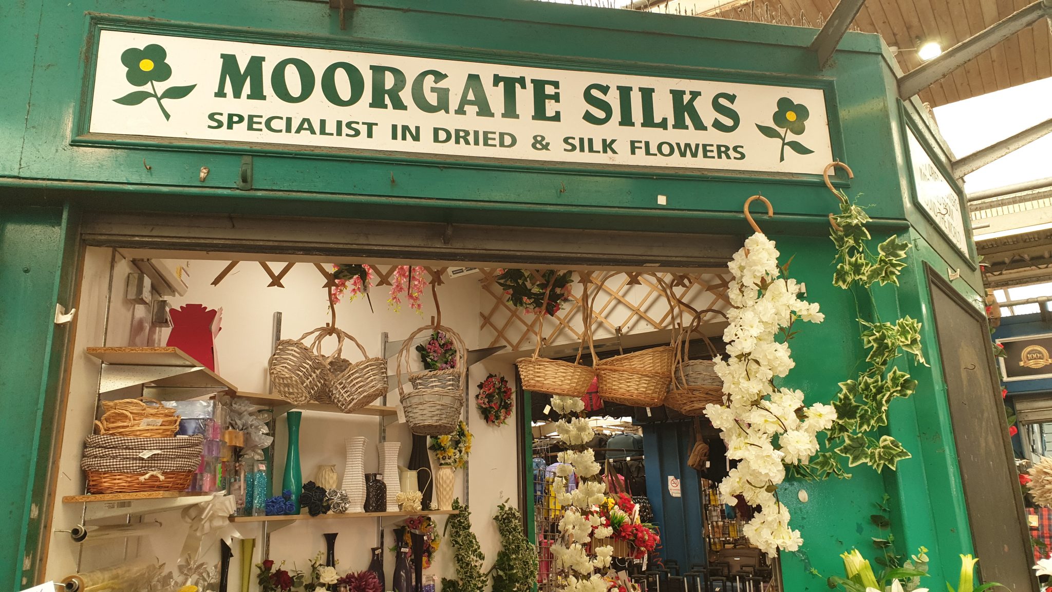 Get some flower power with Silks Leicester Market